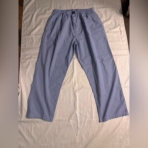 Polo Ralph Lauren Men’s XL Sleep Pants Blue Stripe Cotton Lounge Pajama Bottoms